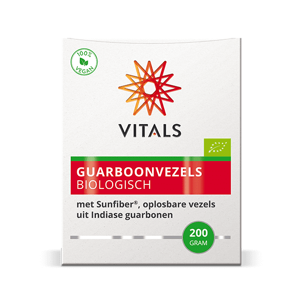 Vitals Guarboonvezels Biologisch 200 gram