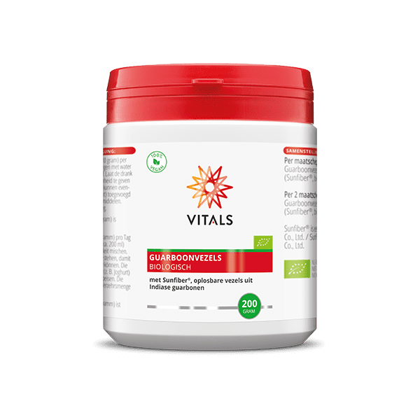 Vitals Guarboonvezels Biologisch 200 gram