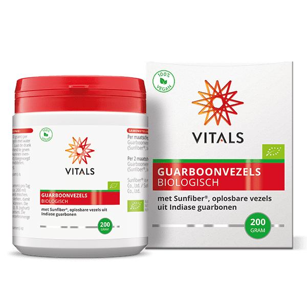 Vitals Guarboonvezels Biologisch 200 gram