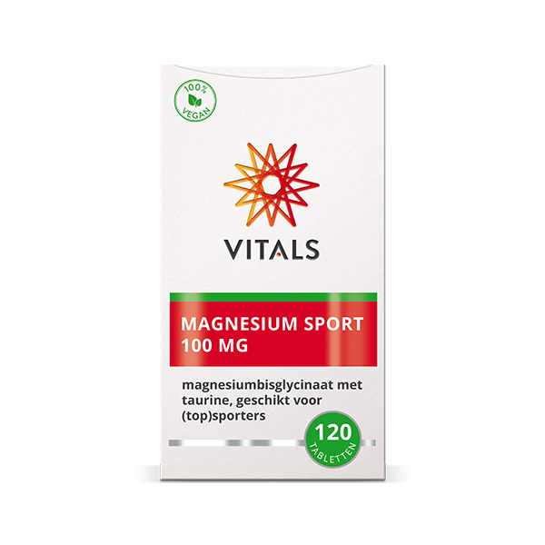 Vitals Magnesium Sport 100 mg 120 tabletten