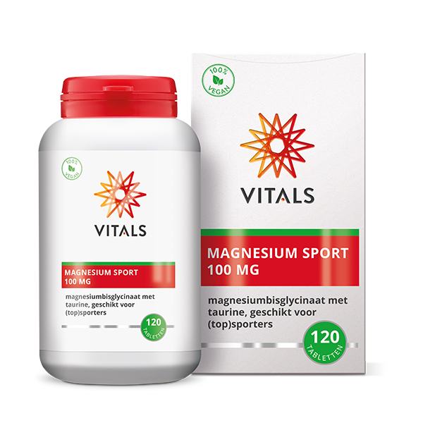 Vitals Magnesium Sport 100 mg 120 tabletten