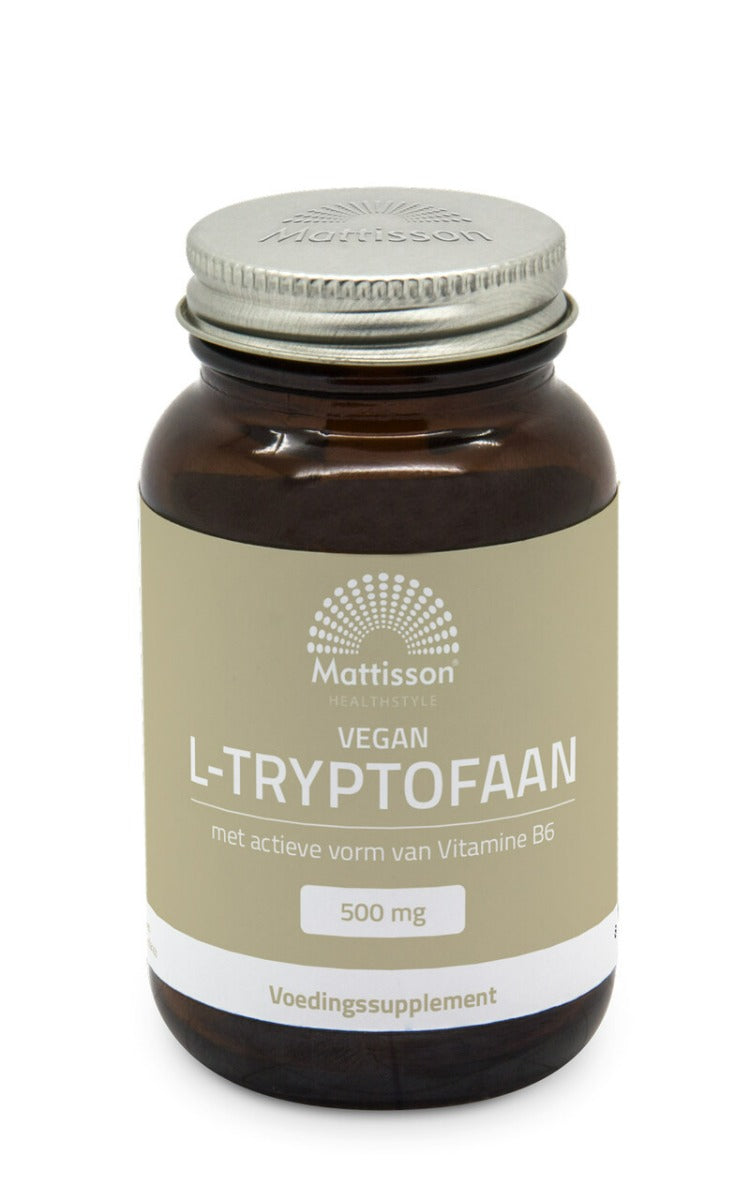 L-Tryptofaan 500mg - 60 capsules