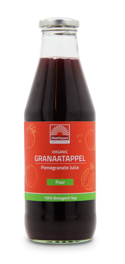 Biologische Granaatappel Sap - 750 ml