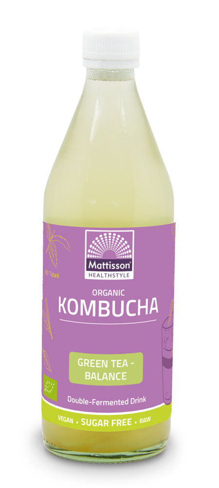 Biologische Kombucha - Green tea Balance - 500 ml