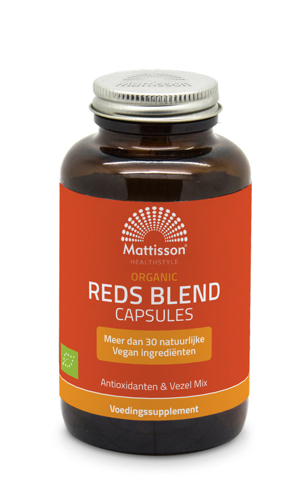 Biologische Reds Blend - Vezels & Antioxidanten - 180 capsules