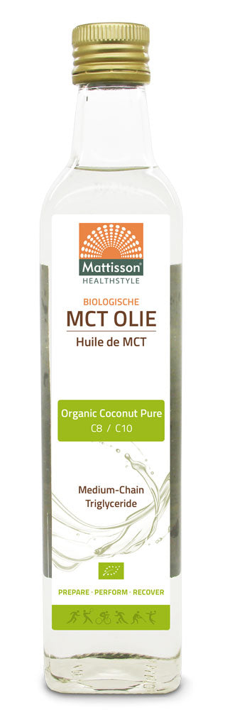 Biologische MCT Olie Blend - C8 & C10 - 500 ml