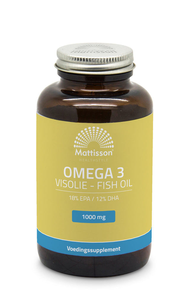 Omega-3 Visolie - DHA 120 mg & EPA 180 mg - 120 capsules