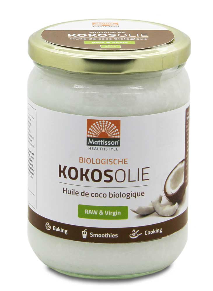 Biologische Kokosolie - Extra Virgin - 500 ml