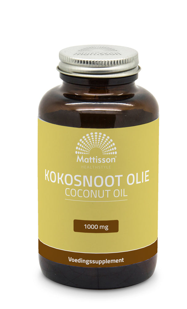 Kokosnoot olie 1000mg - 120 capsules