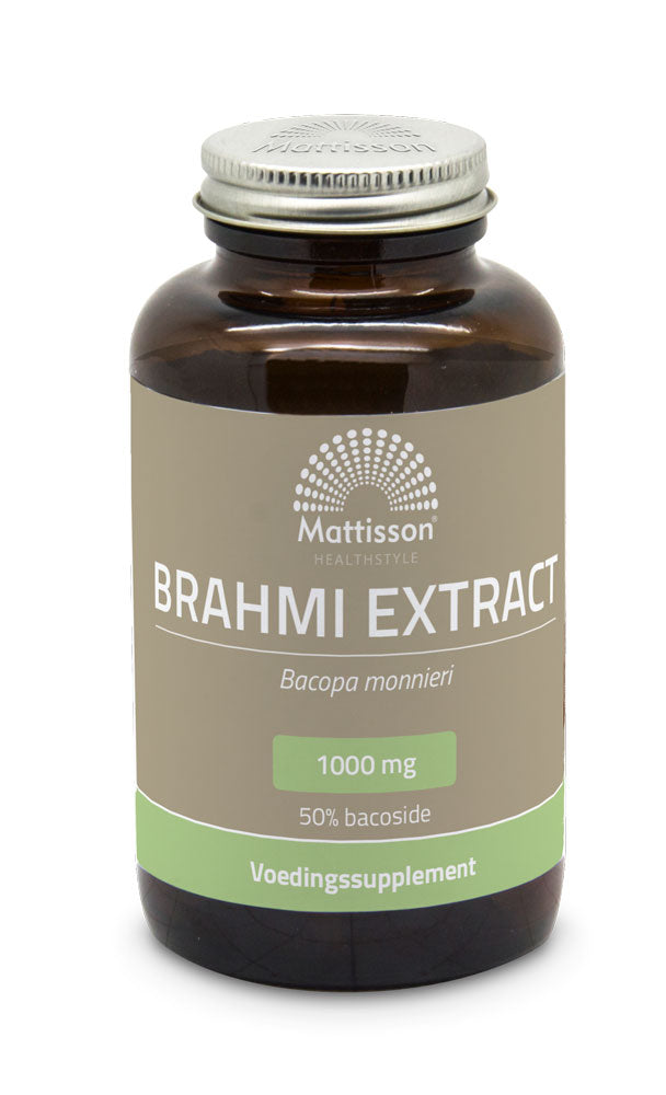 Brahmi Tabletten 50% Extract - 120 tabletten