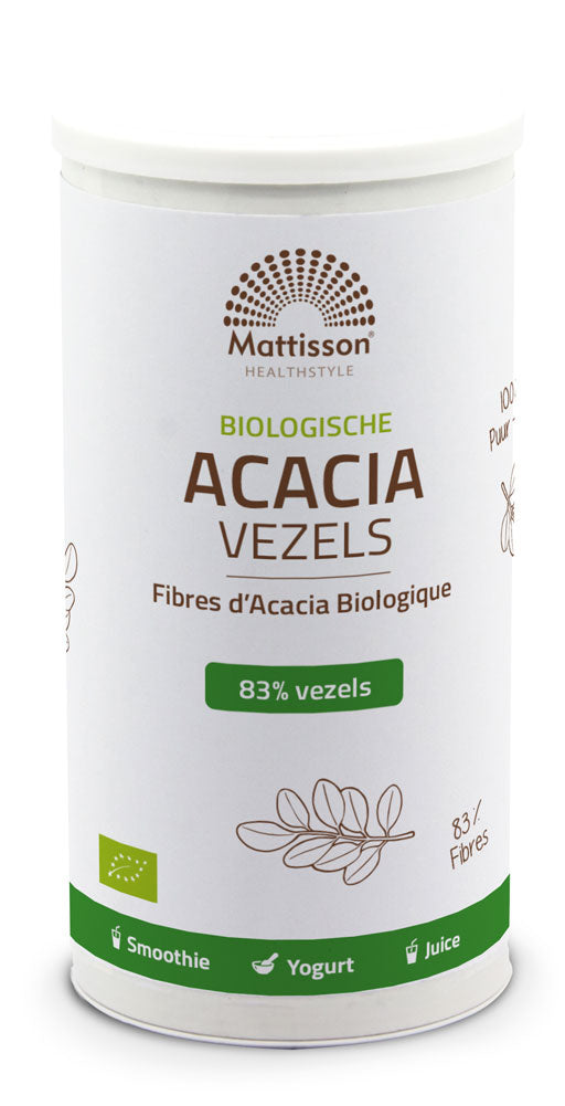 Biologische Acacia Vezels - 83% Vezels - 200 gram