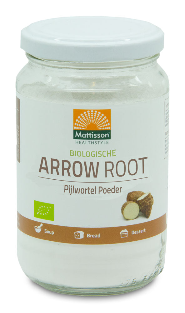 Biologische Pijlstaartwortel poeder - Arrowroot - 190 g