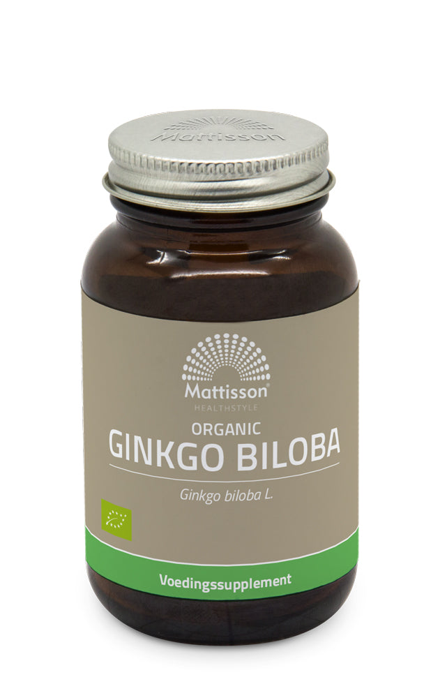 Biologische Ginkgo Biloba - 60 capsules