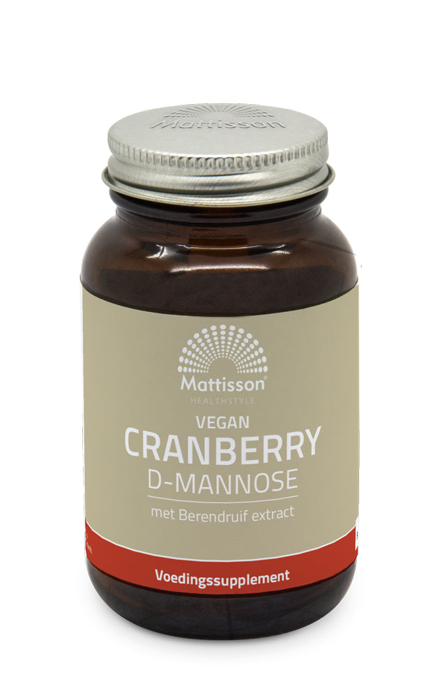 Cranberry D-Mannose met Berendruif extract - 90 tabletten