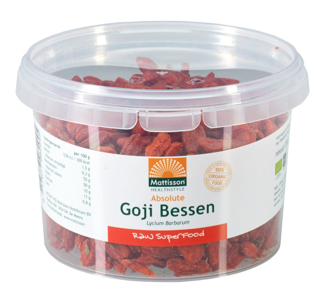 Biologische Goji Bessen gedroogd - 200 g