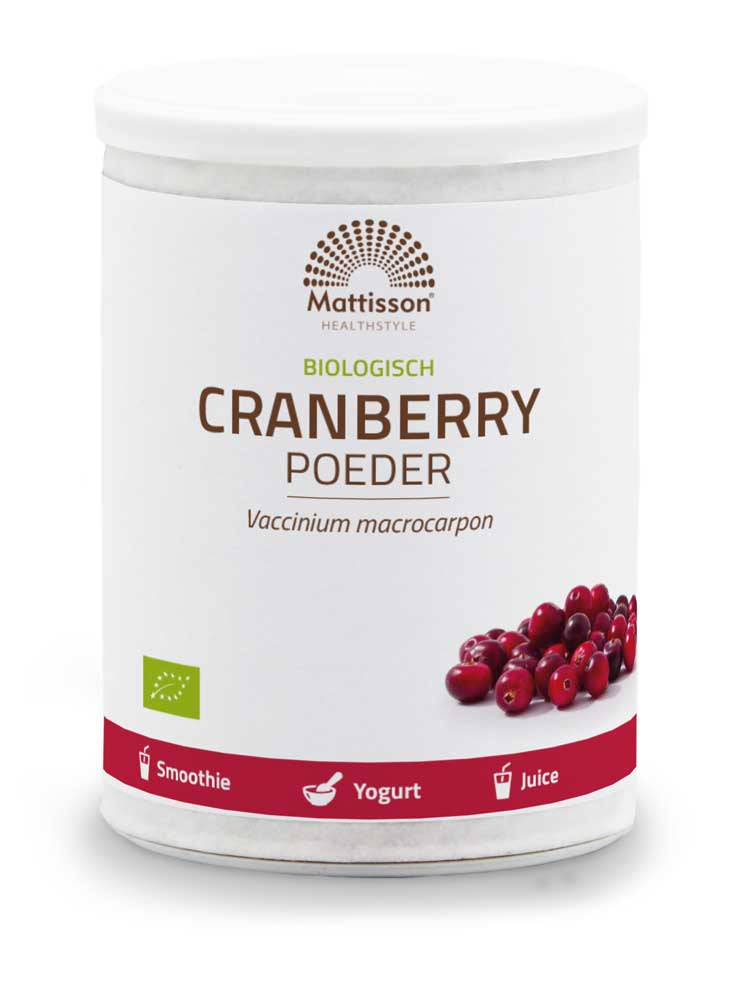 Biologisch Cranberry poeder - 125 g