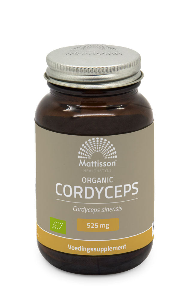 Biologische Cordyceps 525mg - 60 capsules