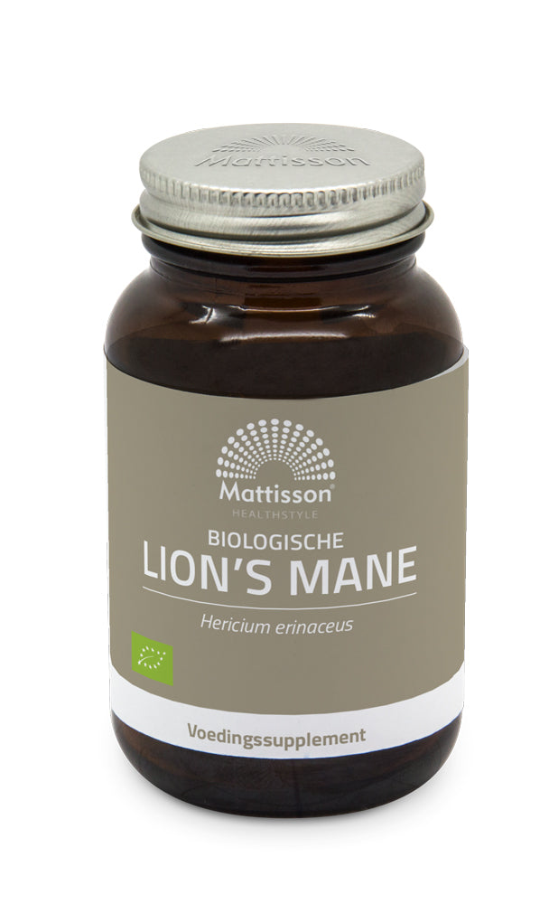 Biologische Lion's Mane 500 mg - 60 capsules