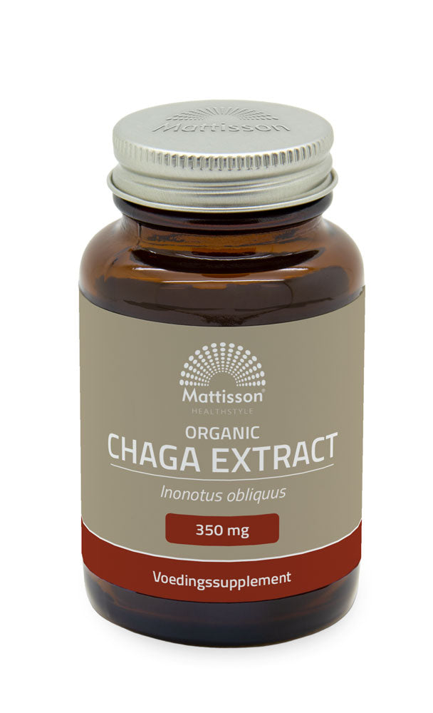 Biologisch Chaga Extract 350mg - 60 capsules