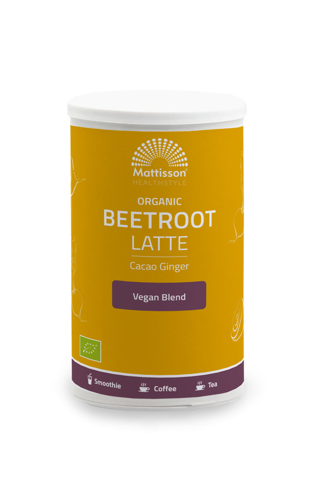Biologische Beetroot Latte - Gember Cacao