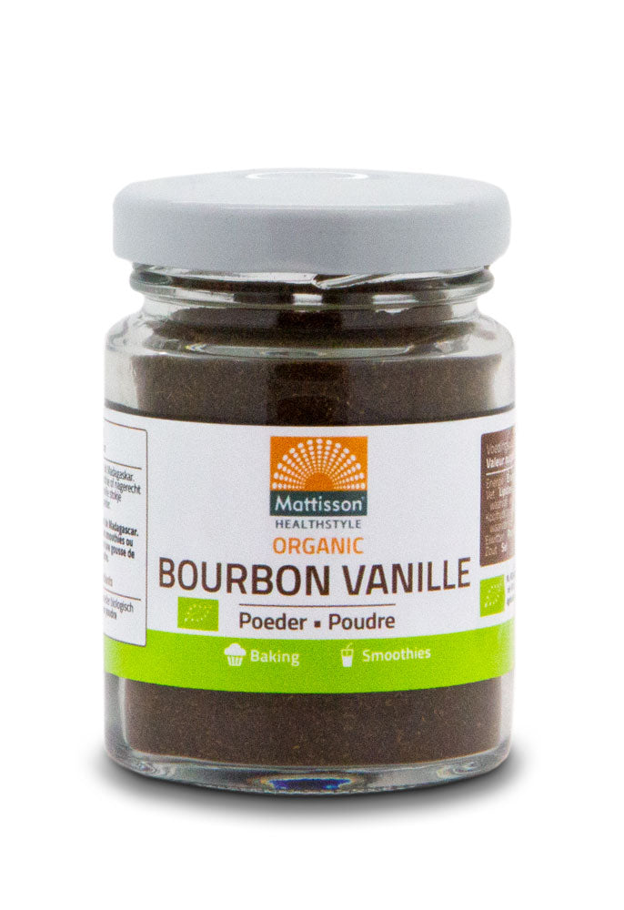 Biologische Bourbon Vanille poeder - 30 g