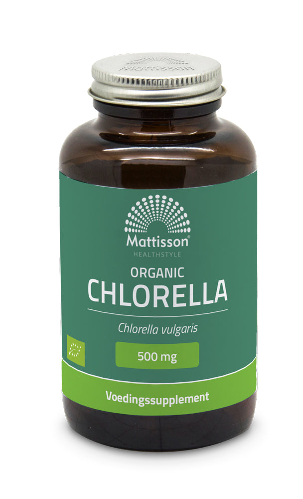 Biologische Chlorella 500mg - 240 tabletten