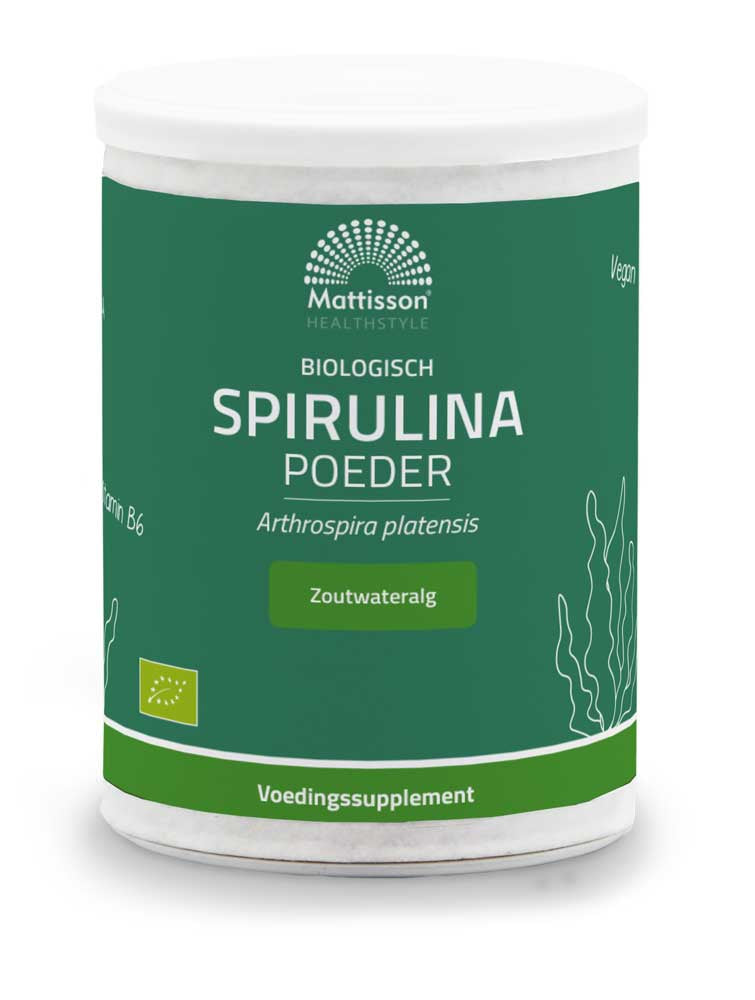 Biologische Spirulina poeder - 125 g