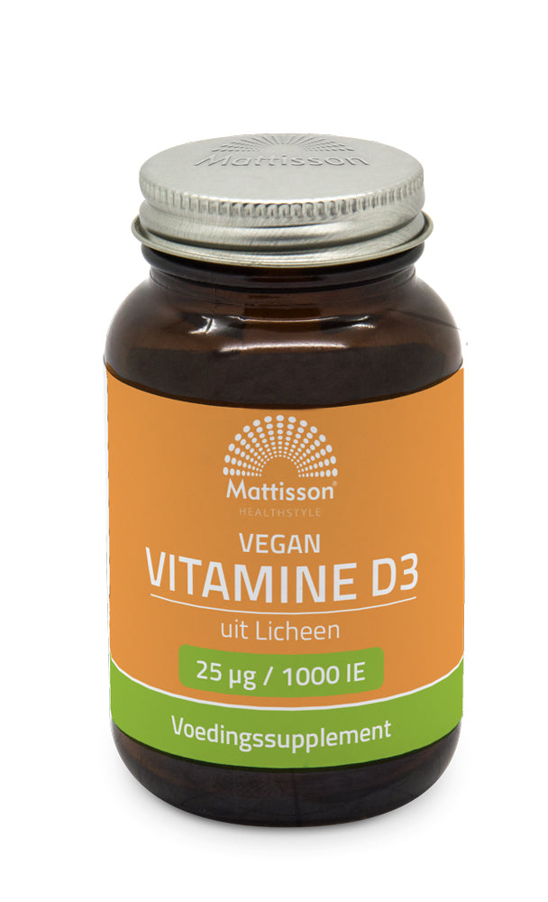 Vegan Vitamine D3 25mcg - 120 capsules