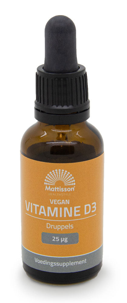 Vegan Vitamine D3 - 25 mcg - 25ml