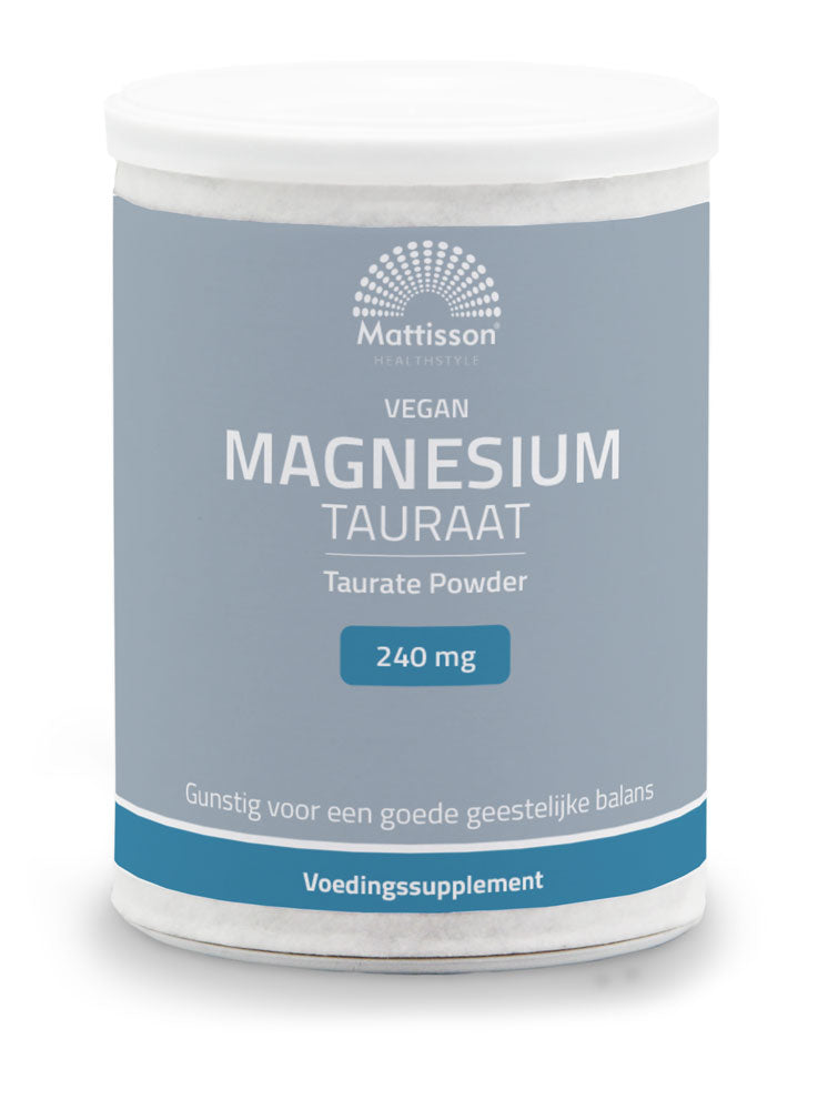 Vegan Magnesium Tauraat Poeder - 250 gram