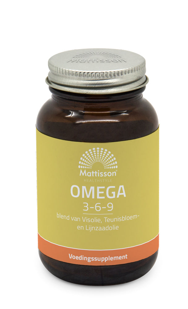 Omega 3-6-9 - Vis- teunisbloem- en lijnzaadolie - 60 capsules