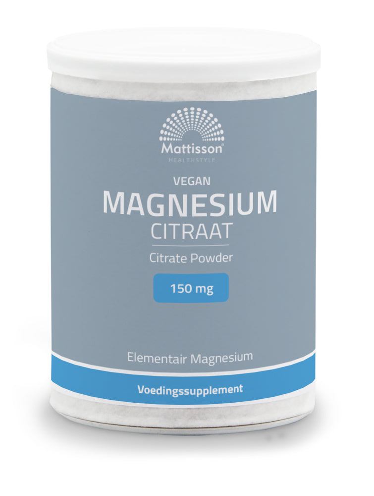 Magnesium Citraat poeder - 15% elementair Magnesium - 200 g