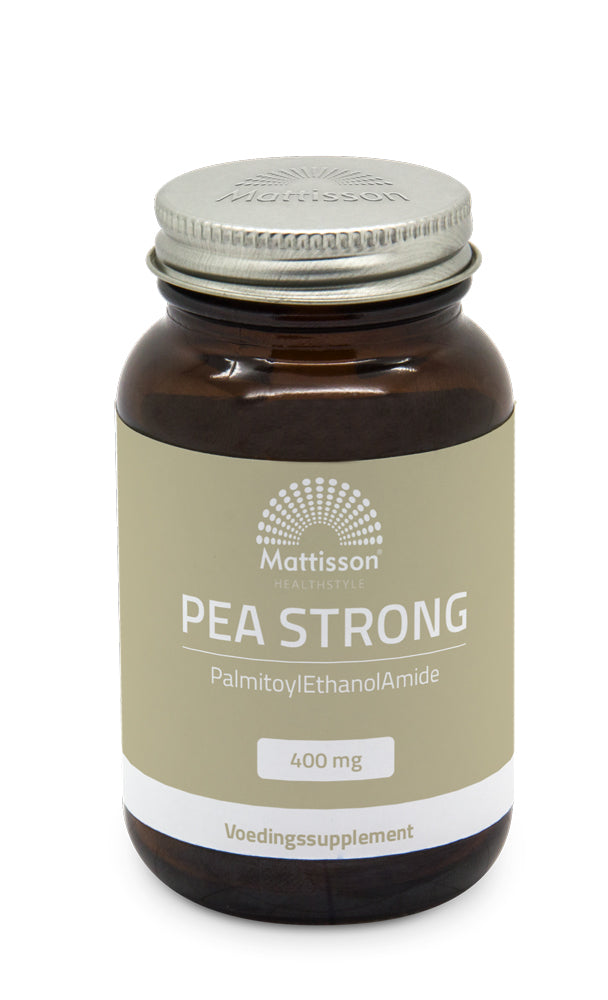 PEA strong (PalmitoylEthanolAmide) 400mg - 90 capsules