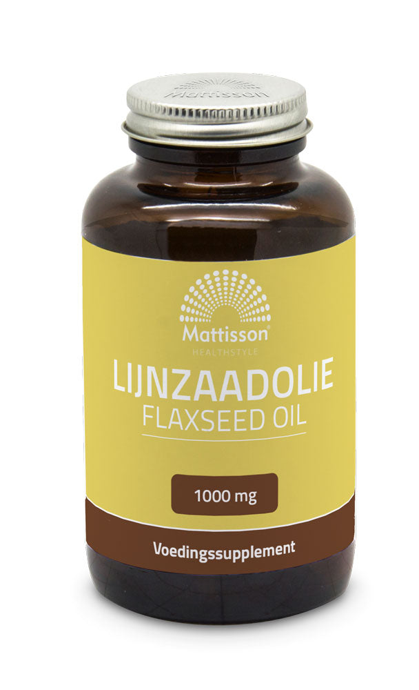 Lijnzaadolie 1000mg - 90 capsules