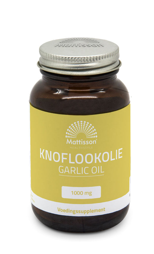 Knoflookolie 1000mg - 60 capsules