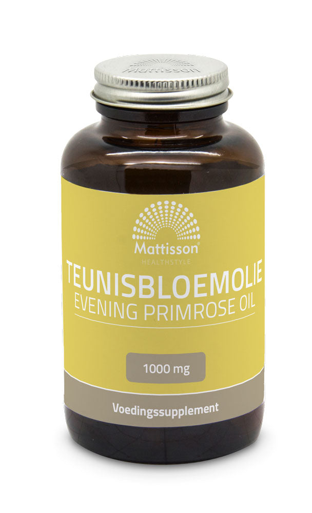 Teunisbloemolie met vitamine E - 1000mg - 90 capsules