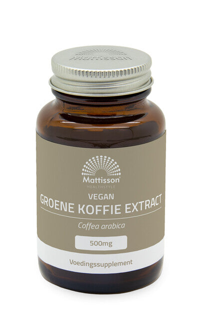 Groene Koffiebonen Extract 500mg - 60 capsules