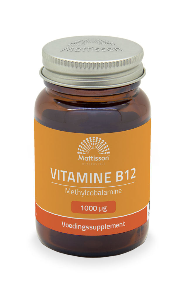 Vitamine B12 - 1000 mcg - 60 zuigtabletten