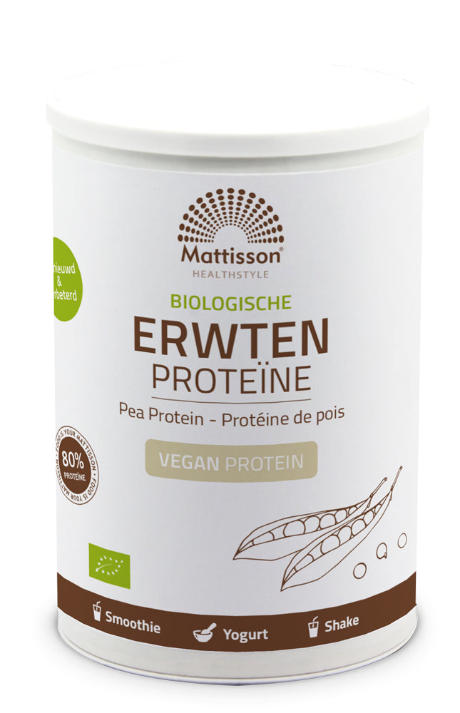 Biologische Erwten Proteïne gefermenteerd 80% - 350 g