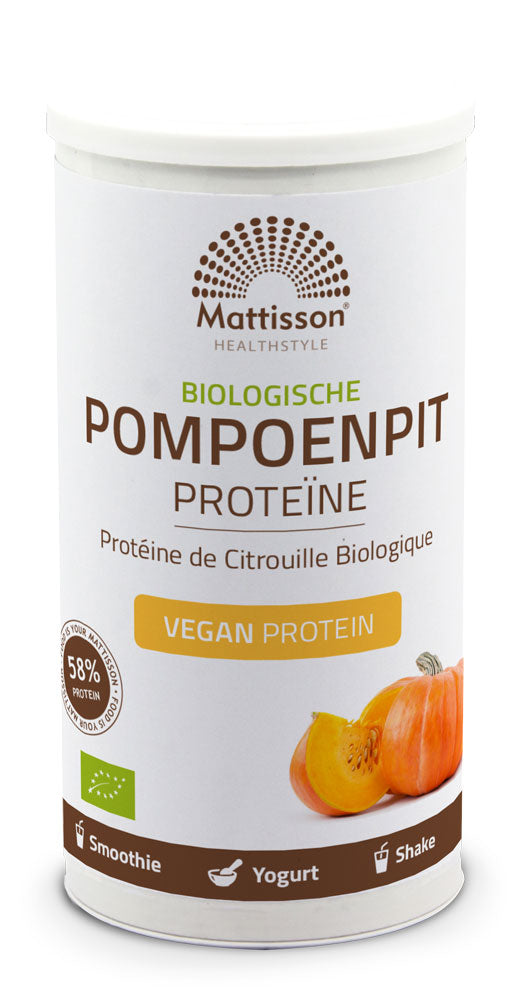 Biologische Pompoenpit Proteïne poeder 58% - 250 g