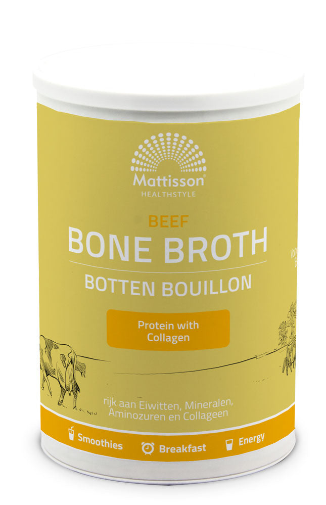 Runder Botten Bouillon - Beef Bone Broth - 250 g