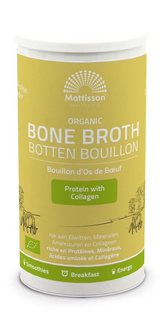 Biologische Runder Botten Bouillon - Beef Bone Broth - 180 g