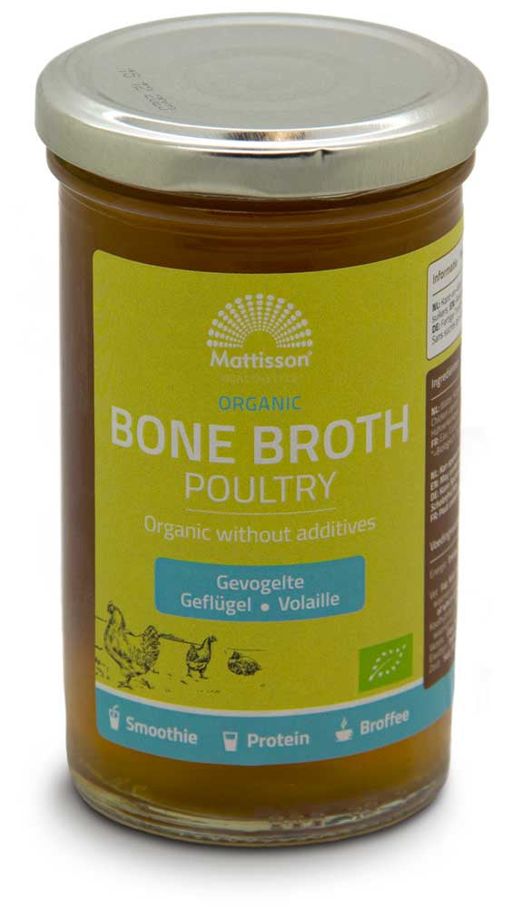 Biologische Botten Bouillon Gevogelte - Bone Broth Poultry - 240ml