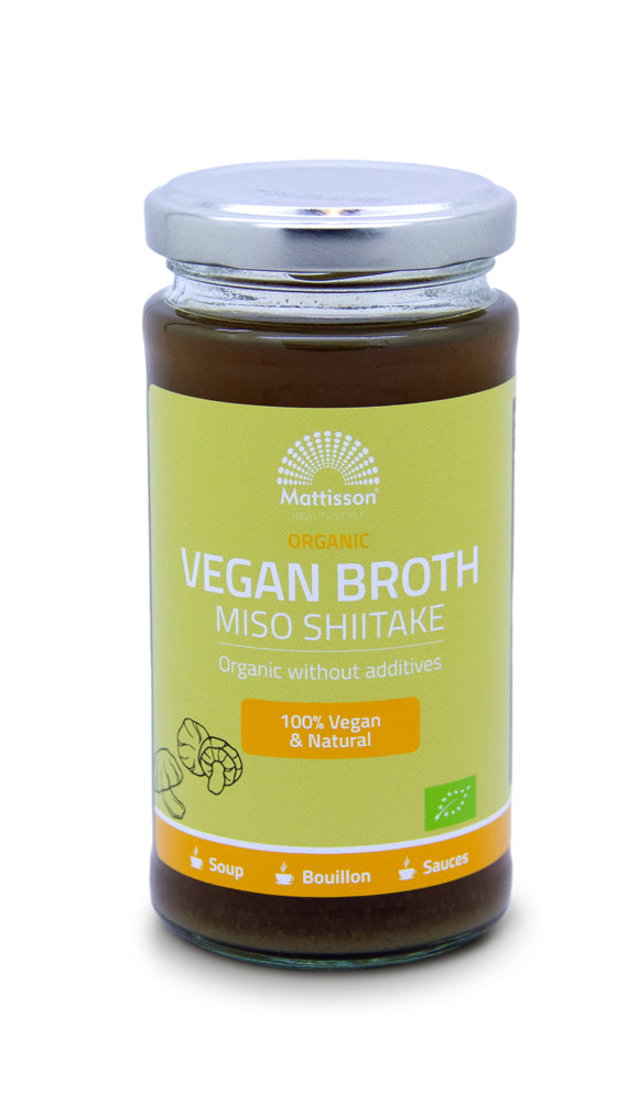 Biologische Vegan Broth Miso Shiitake - 240 ml