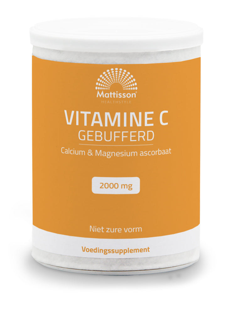 Vitamine C Gebufferd 2000 mg - Calcium- & Magnesium ascorbaat - 250 g