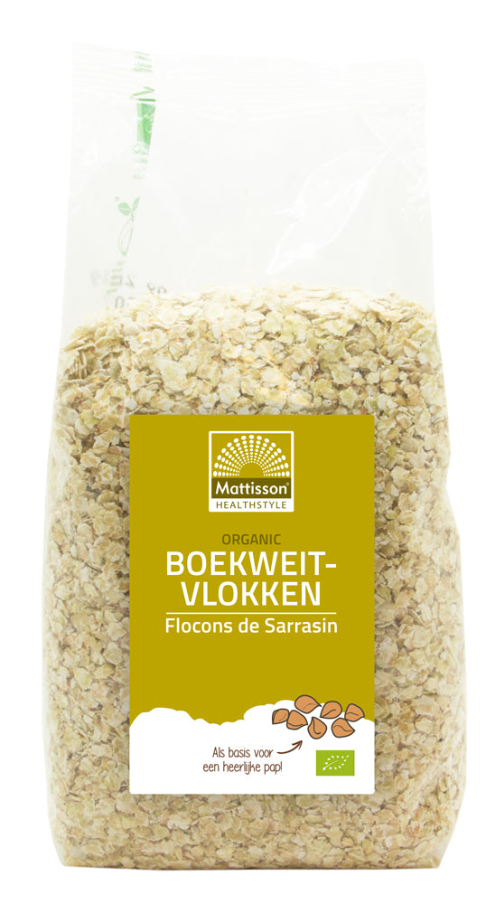 Biologische Boekweitvlokken - 500 g