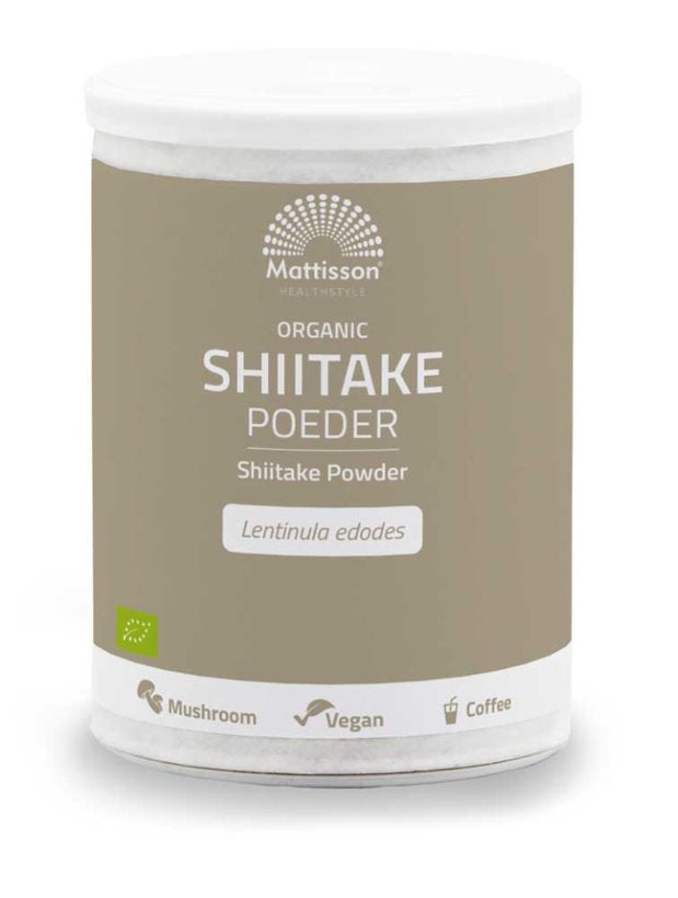 Biologisch Shiitake poeder - 100 gram