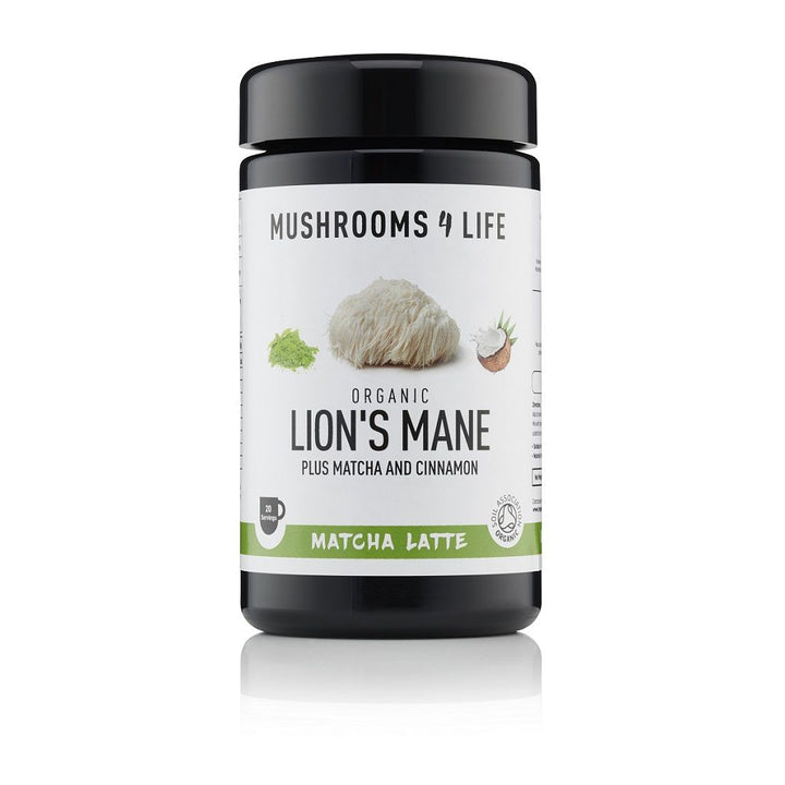 Lion's Mane - Matcha Paddenstoelen Latte 1000mg Bio