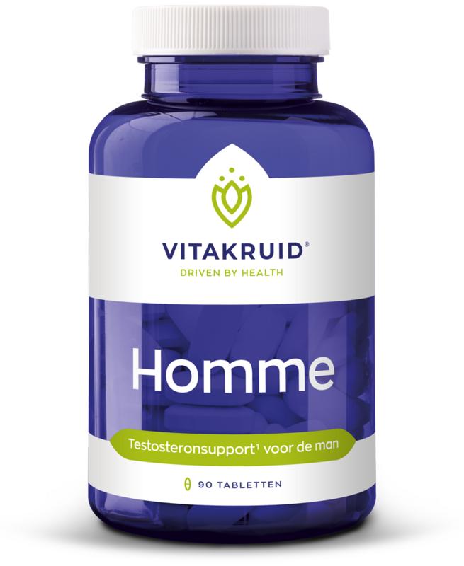 Vitakruid Homme testosteronsupport voor de man 90 tabletten