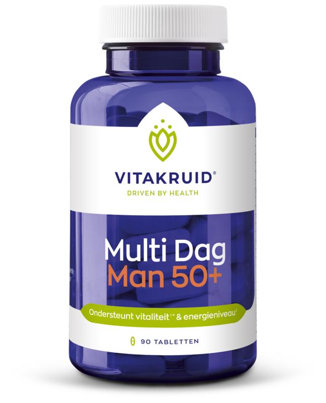 Vitakruid Multi dag man 50+ 90 tabletten